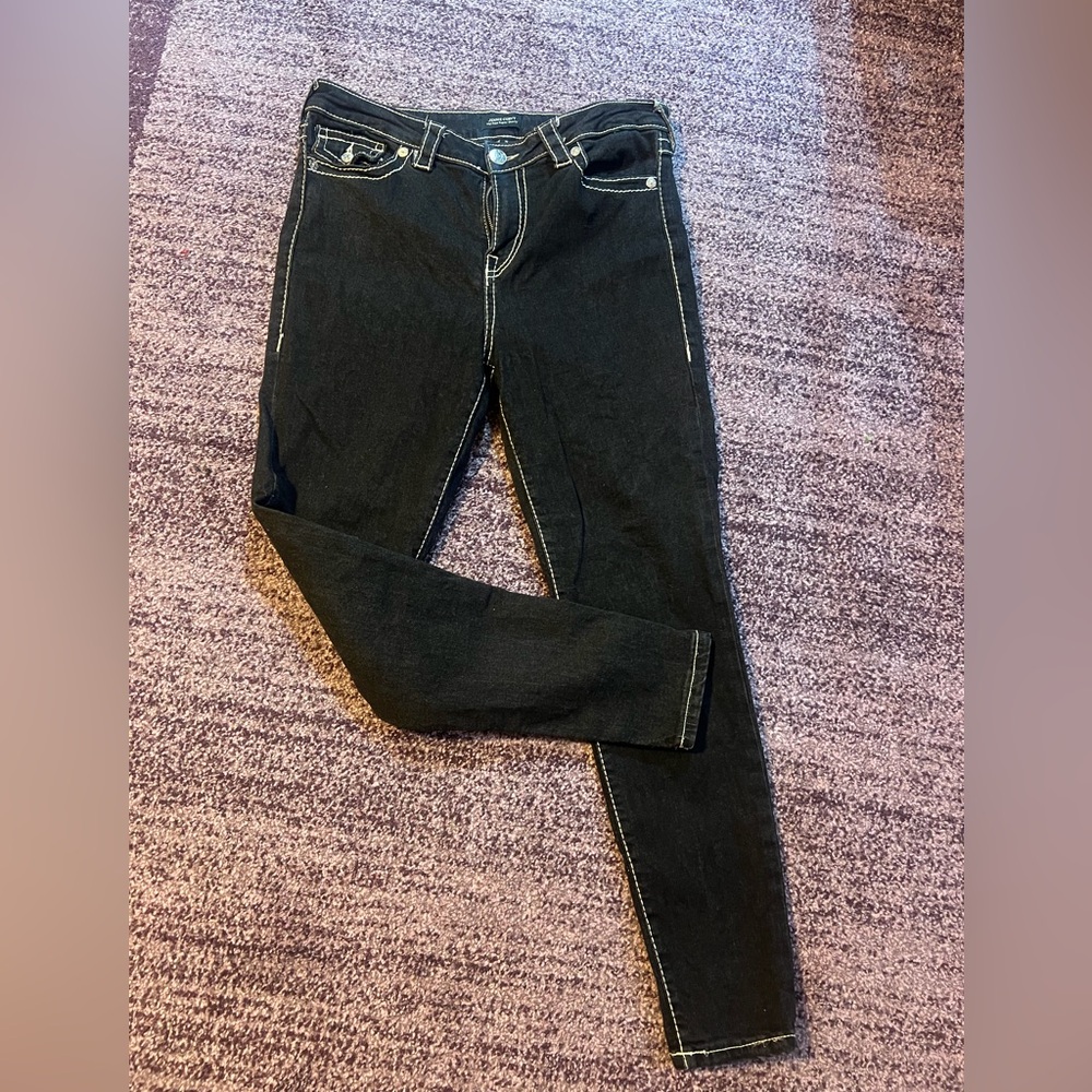 True Religion Women's Black Jeans